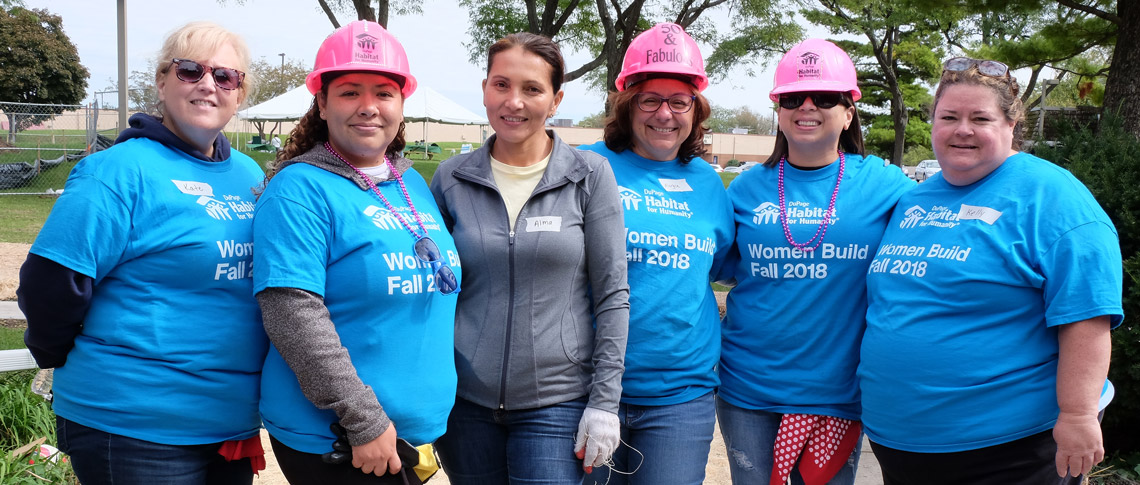 2019 DuPage HFH Spring women Build Slide 1